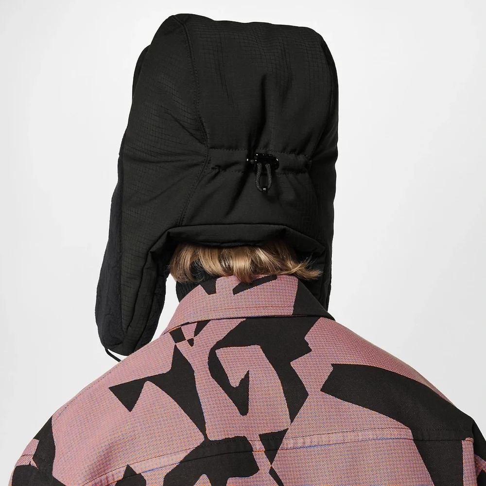 Louis Vuitton Chapka LV Dove Noir Hat U made in Italy